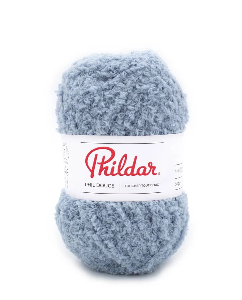Phildar Phil Douce 2097 Azurblau