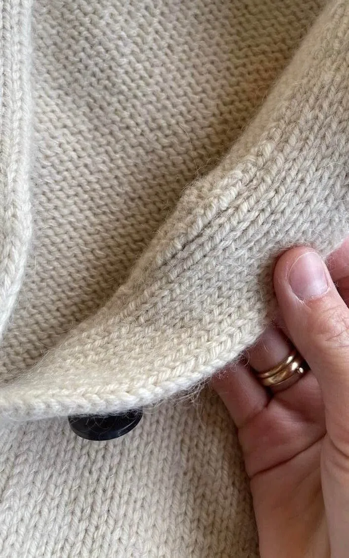 Champagne Cardigan - DOUBLE SUNDAY & TYNN SILK MOHAIR - Strickset