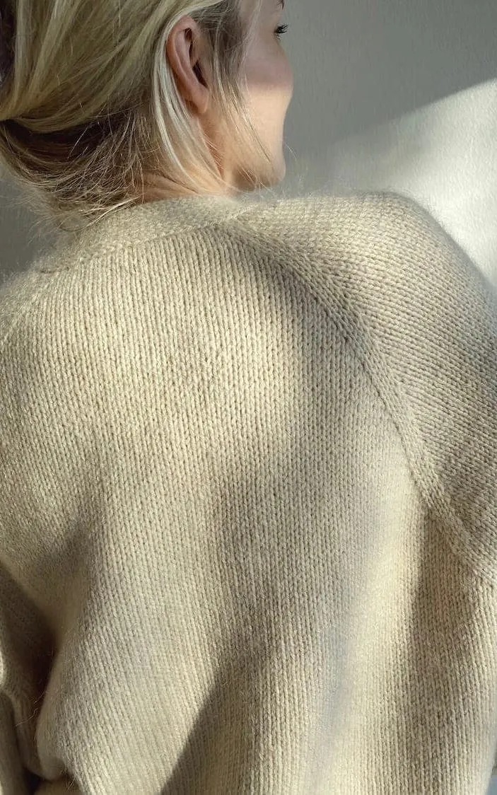 Champagne Cardigan - DOUBLE SUNDAY & TYNN SILK MOHAIR - Strickset