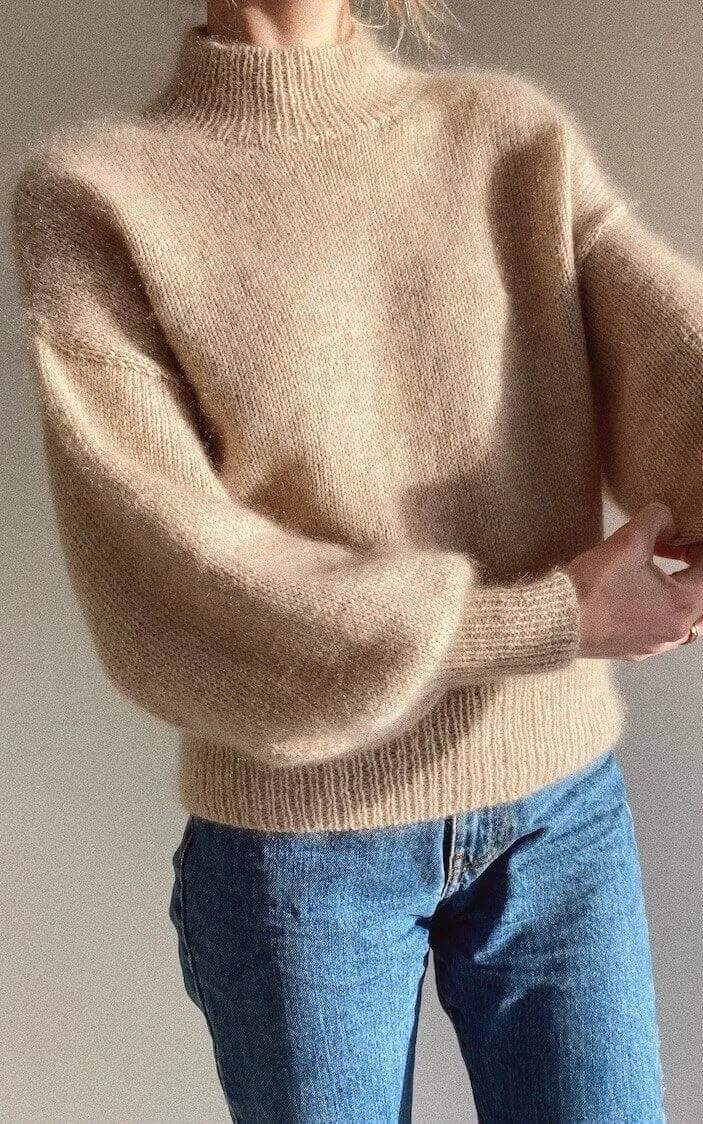 Ballonpullover Damen - SUNDAY & TYNN SILK MOHAIR - Strickset