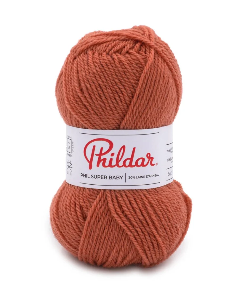 Phildar Phil Super Baby 2038 Terrakotta