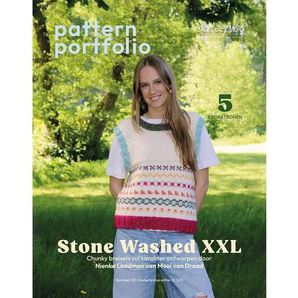 Scheepjes Musterportfolio „Stone Washed XXL“ NL – 1 Stück