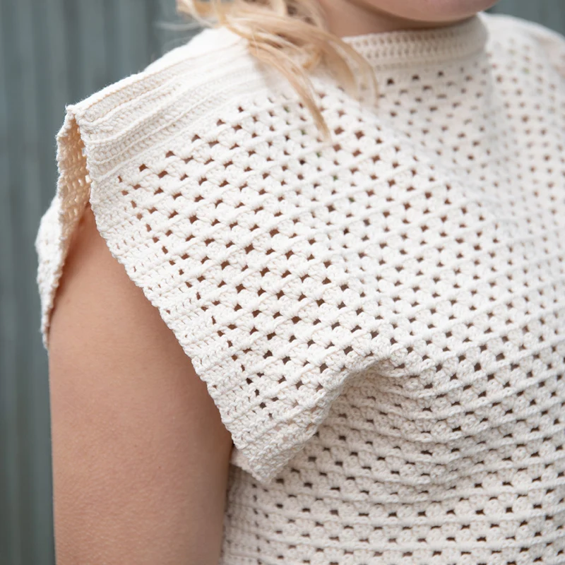 Knipmode – Granny Stripe Frühlings-Top-Häkelpaket