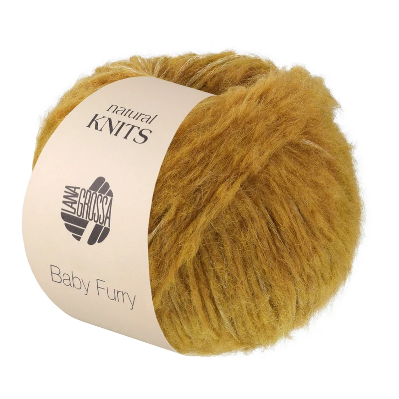 Lana Grossa Baby Furry 015 Ockergelb