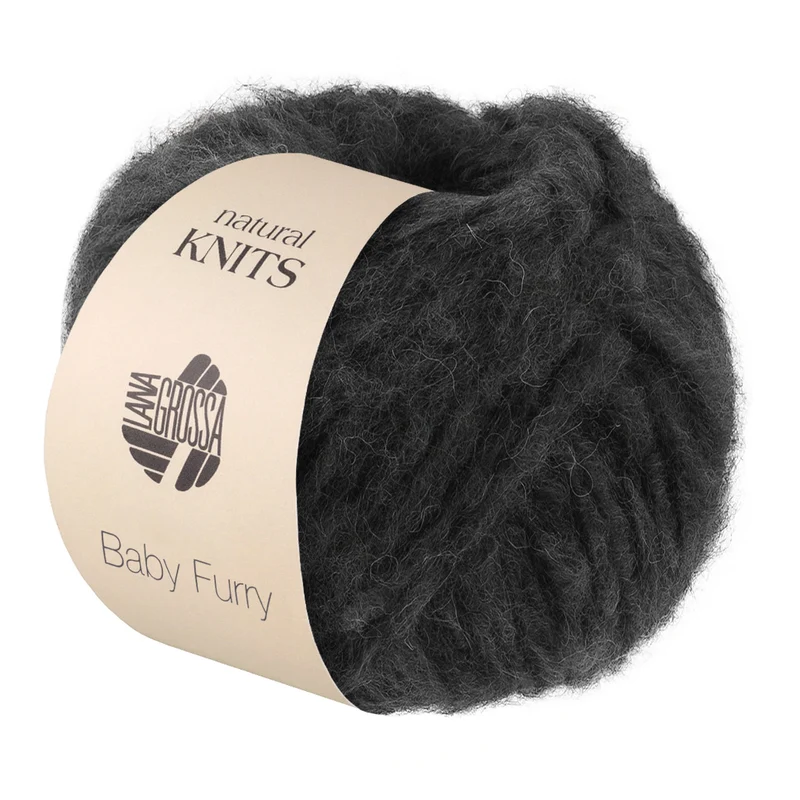 Lana Grossa Baby Furry 008 Anthrazit