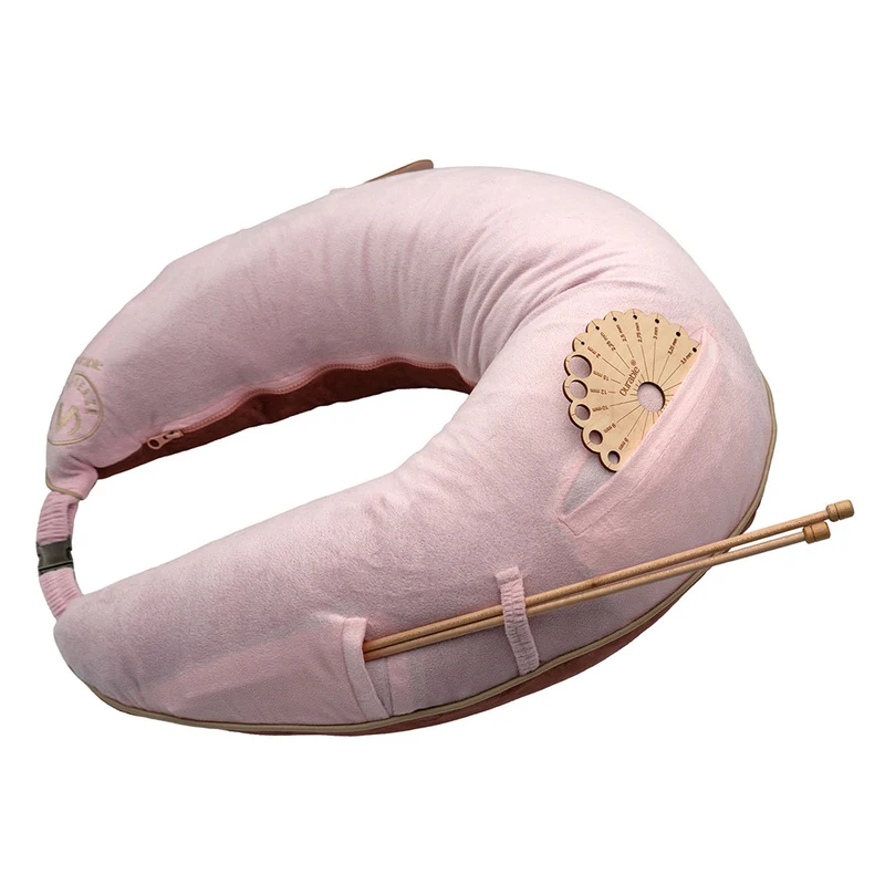Durable Crafteaze Ergonomisches Handarbeitskissen 70 x 70 cm 225 Vintage Pink