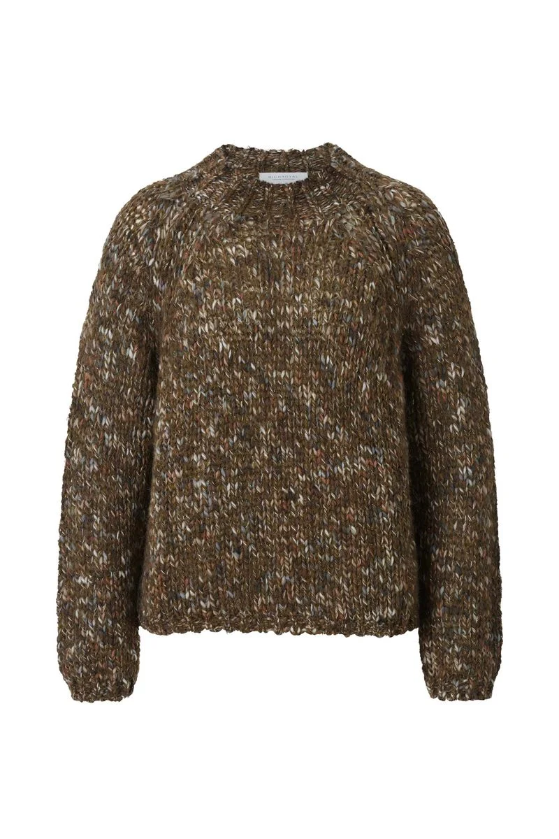 Multicoloured Mock Neck