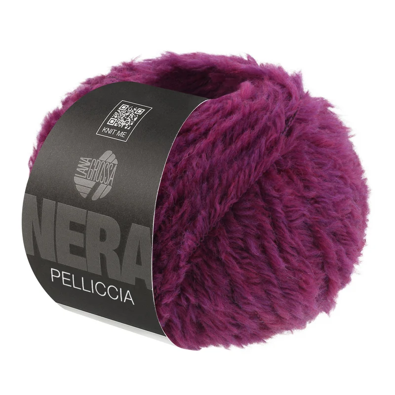 Lana Grossa Pelliccia 013 Rotviolett