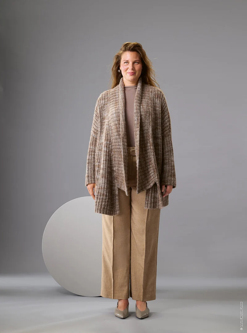 Lana Grossa Pelo Cashmere 003 Braun/Beige