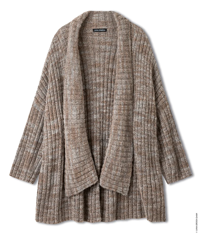 Lana Grossa Pelo Cashmere 003 Braun/Beige