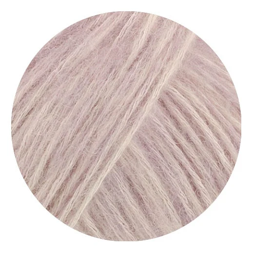 Lana Grossa Pelo Cashmere 007 Flieder/Creme