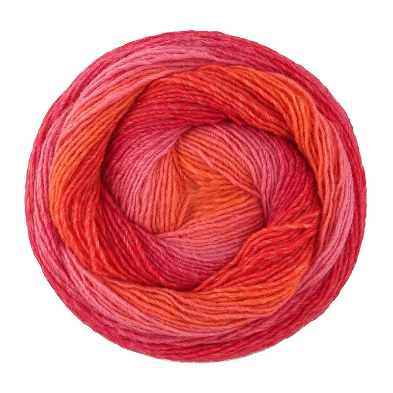 Lana Grossa Gomitolo Versione 463 Fuchsia/Rosa/Tomate/Rot