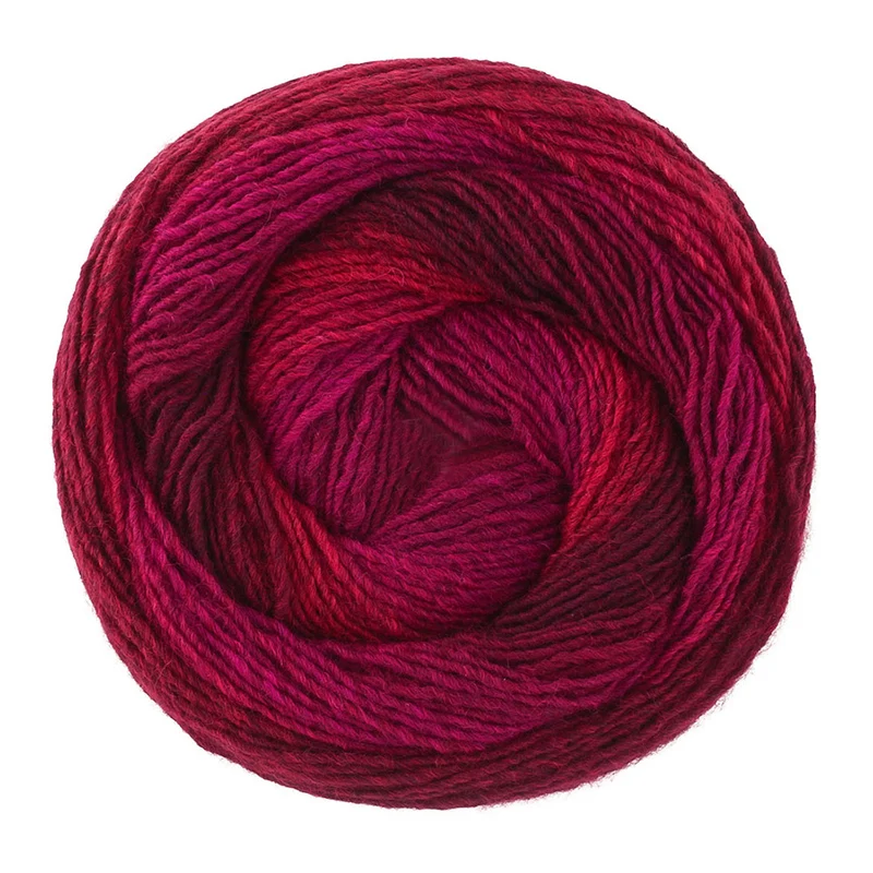Lana Grossa Gomitolo Versione 462 Schwarzrot/Burgund/Burgund