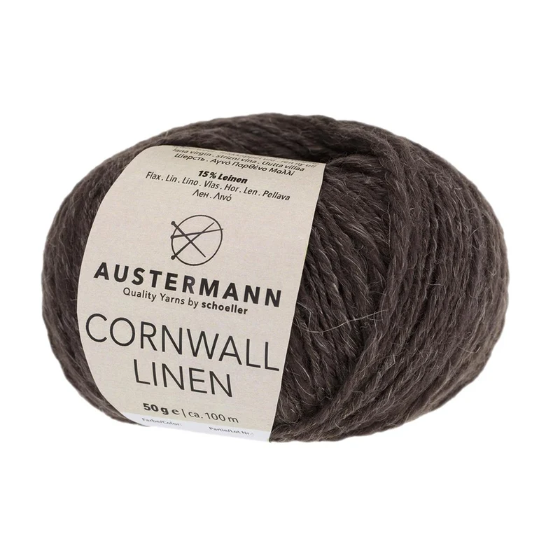 Cornwall Linen | 100 M - 50G | 06 - Kaffee