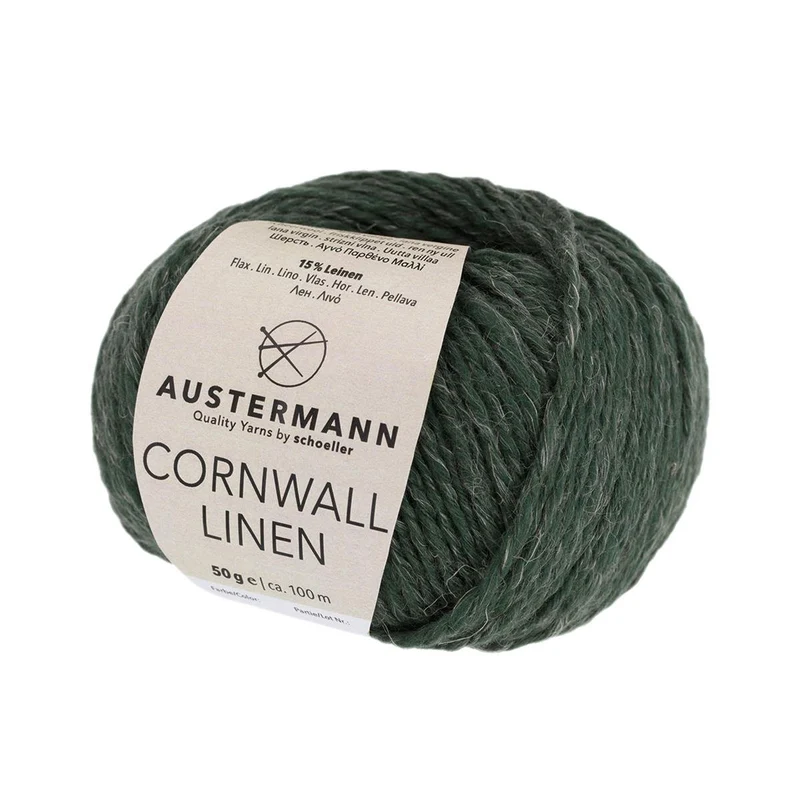 Cornwall Linen | 100 M - 50G | 08 - Tanne