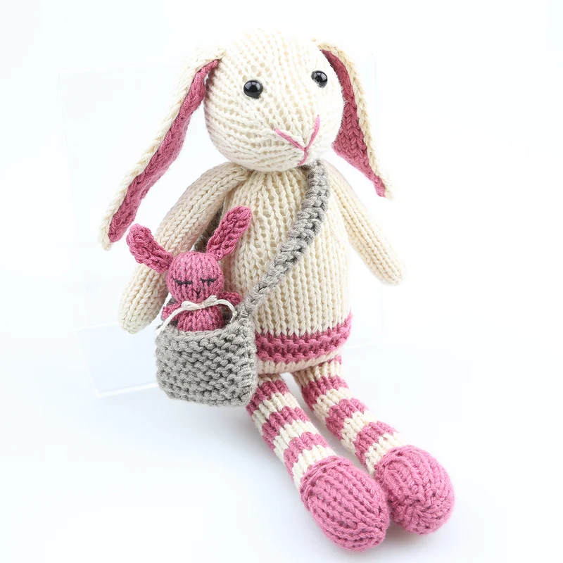 Go Handmade Bunny & Bebs – Hellrosa & Walnuss 17216