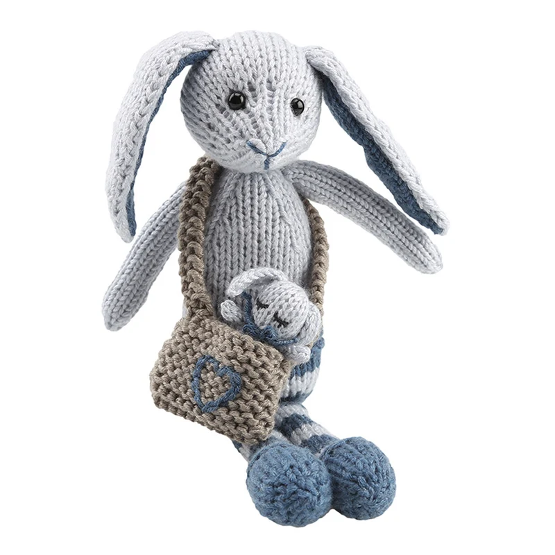 Go Handmade Bunny & Bebs – Hellblau & Petrol 17215
