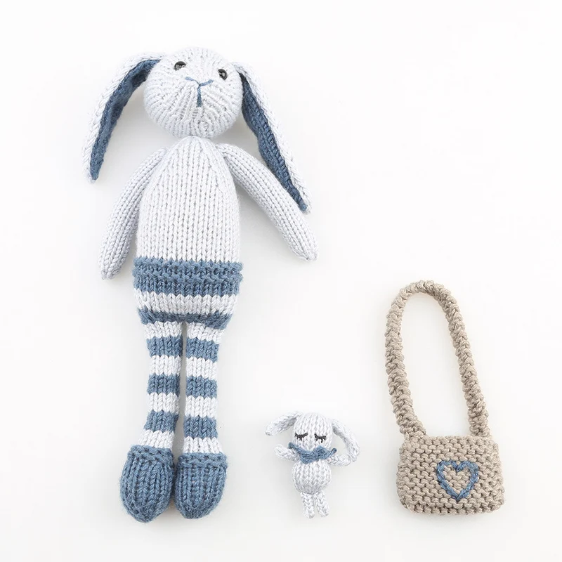 Go Handmade Bunny & Bebs – Hellblau & Petrol 17215