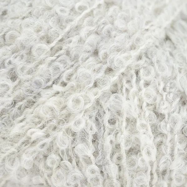 DROPS Alpaka Bouclé Mix 8907 Kristallgrau