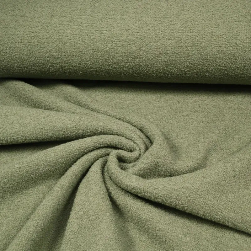 No. 1401 Bouclé salbei | mehrere Abschnitte