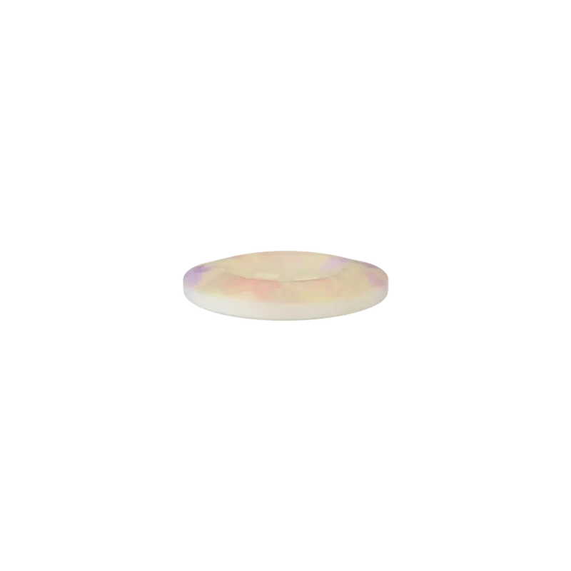 Polyesterknopf 12mm regenbogen