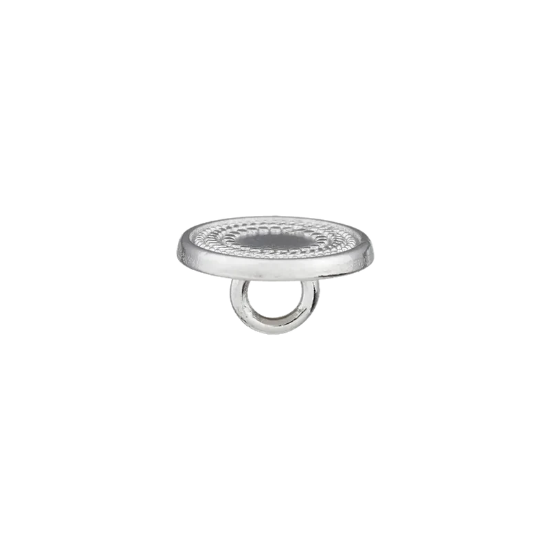 Metallknopf Öse 11mm silber