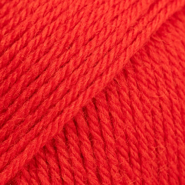 DROPS Saga Uni Colour 44 Leuchtend rot