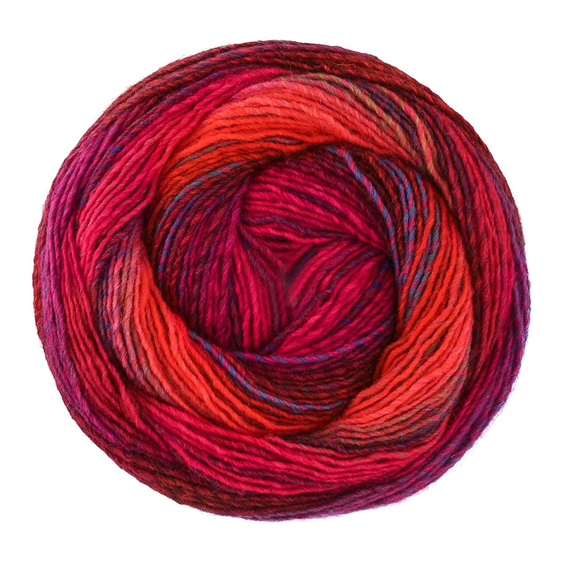 Lana Grossa Gomitolo Modo 626 Feuerrot/Rot/Dunkelrot/Blaurot/Burgund/Beigerot/Dunkelblau/Graurot