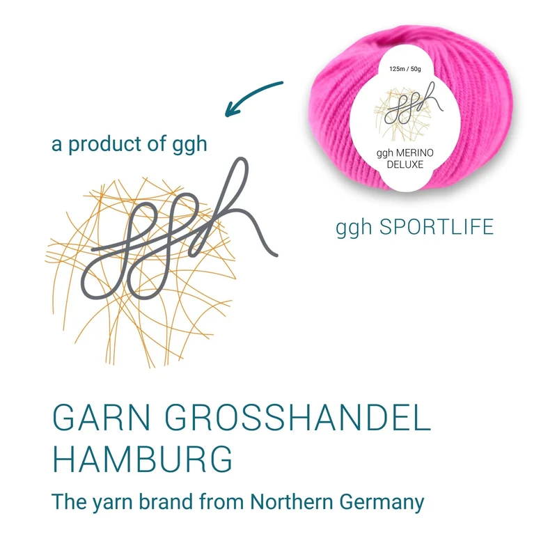 ggh Merino Deluxe - 300g Set (6x50g) - 012 - Pink