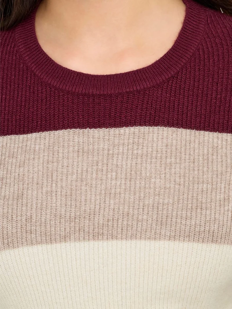 ONLATIA L/S STRIPE PULLOV KNT NOOS