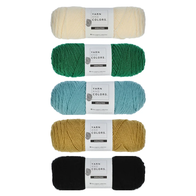 Traumtasche Häkelpaket 05 Amazon – Glas – Gold mit Tasche