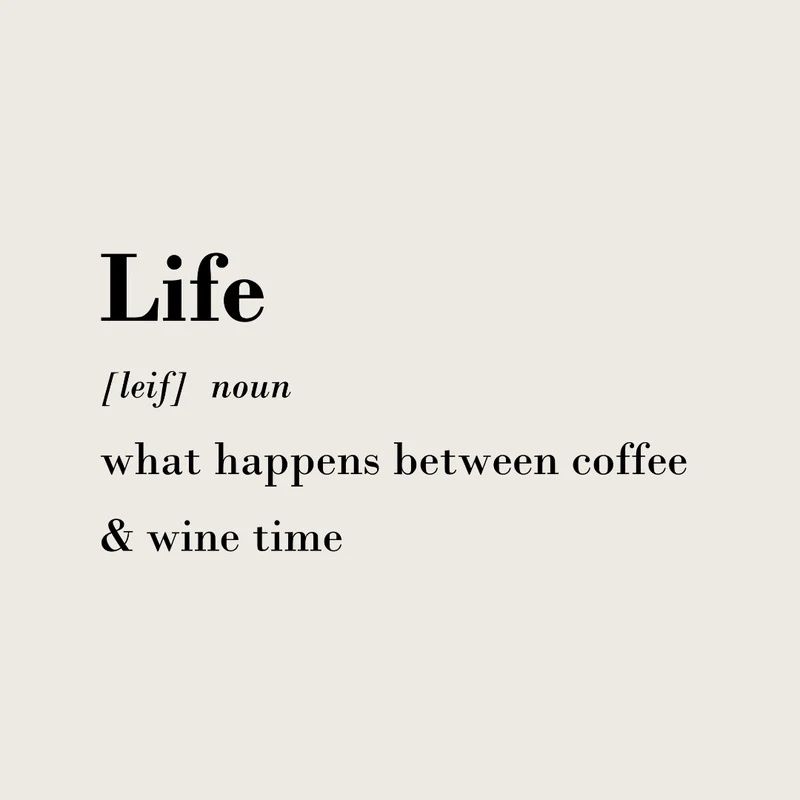 Transferprint "Life"
