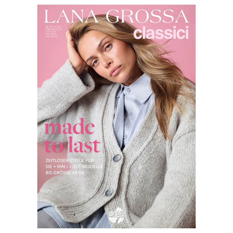 Lana Grossa Classici Nr. 31 2026 – 59 Anleitungen zum Stricken und Häkeln