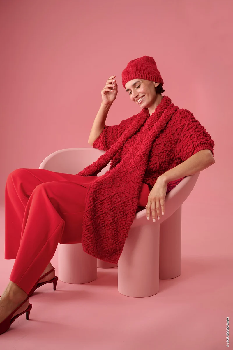 Lana Grossa Cool Merino Uni 025 Aubergine