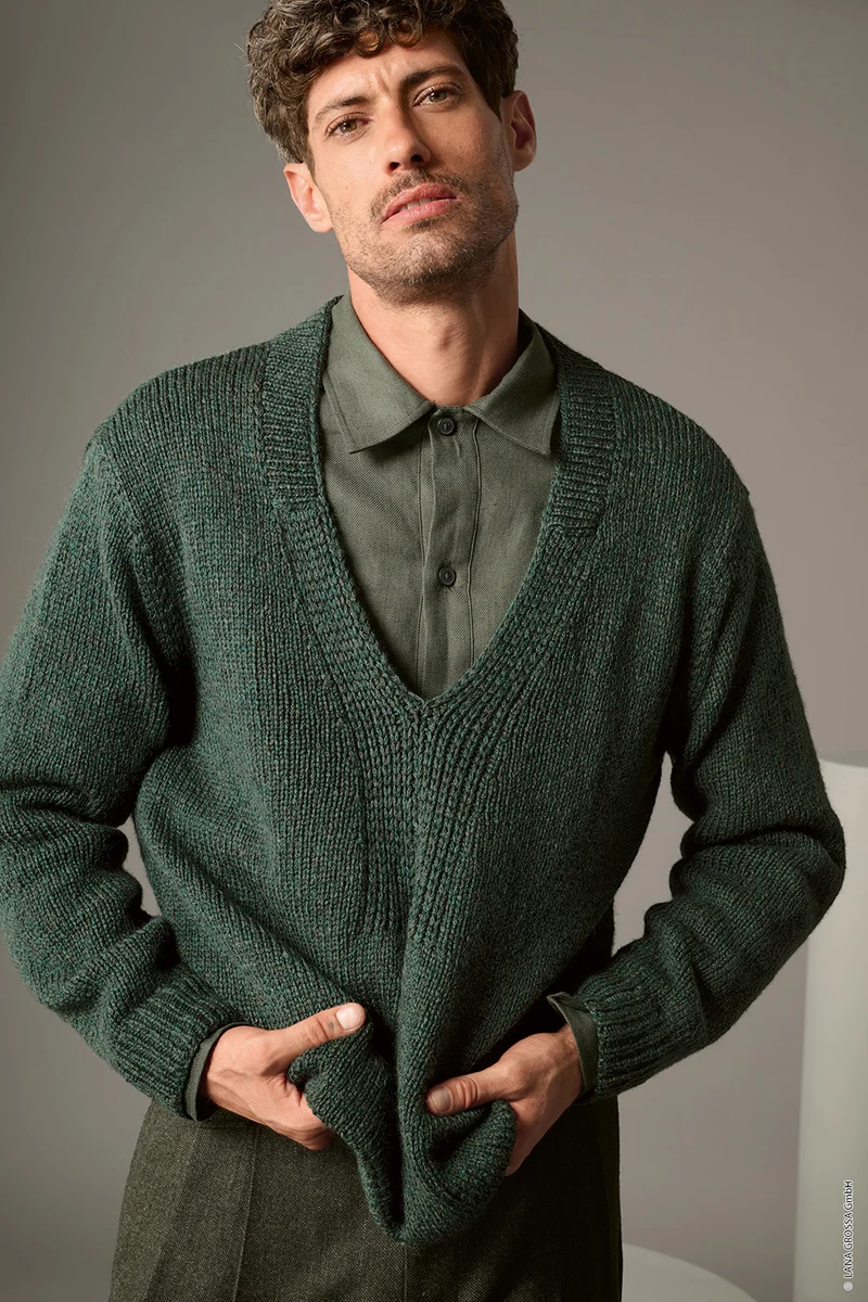 Lana Grossa Cool Merino Uni 025 Aubergine