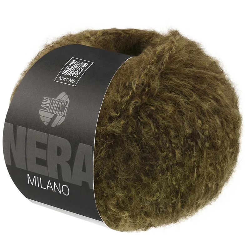 Lana Grossa Milano 006 Oliv meliert