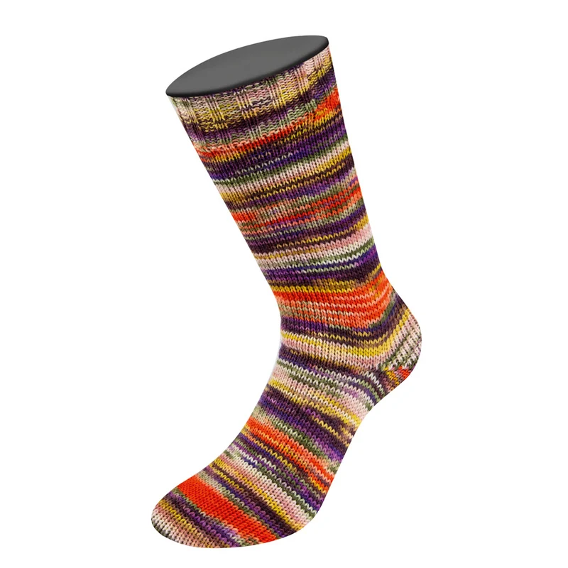 Lana Grossa Meilenweit 100 Cascata 5204 Rot/Rosa/Violett/Hell-/Dunkeloliv/Gelb/Orange/Dunkelrot/Mokka