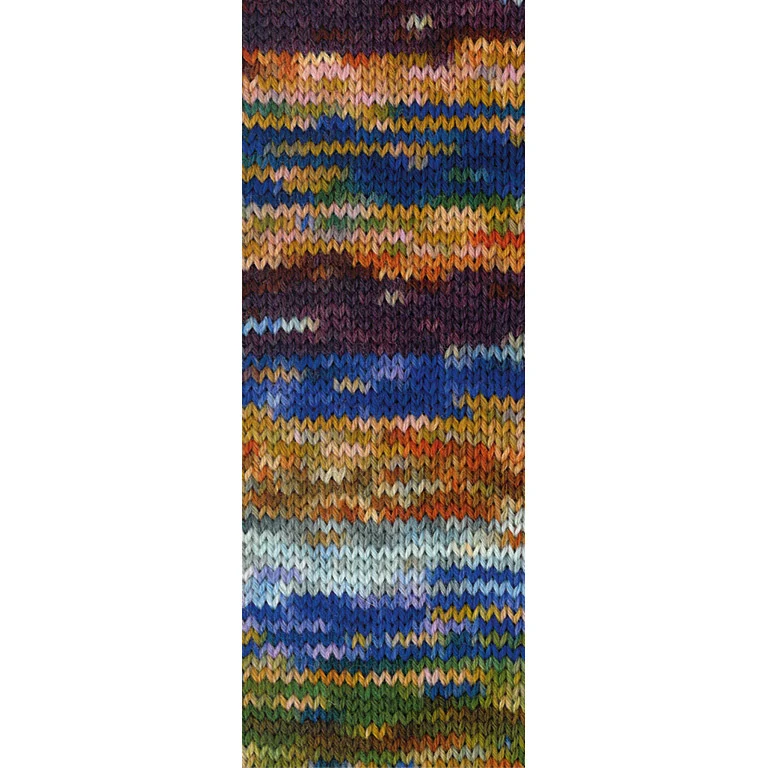 Lana Grossa Meilenweit 100 Cascata 5201 Gold-/Dunkelbraun/Mokka/Königsblau/Flieder/Rosa/Rost/Dunkelgrün/Hell-/Mausgrau