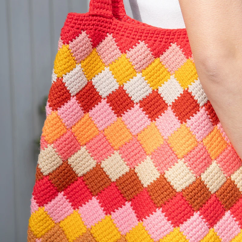 Wallis-Tasche – Häkelpaket „Soft Pastel“ – Studio Madelaine