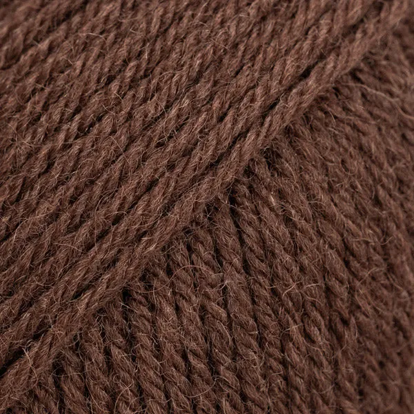 Drops Saga Uni Colour 15 Schokolade