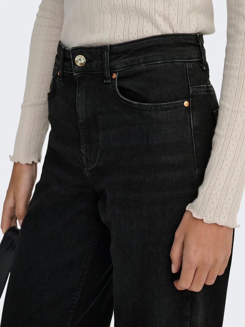 ONLMADISON BLUSH HW WIDE DNM CRO099 NOOS
