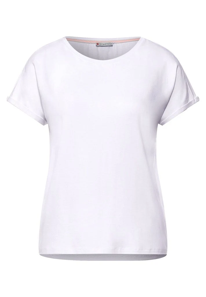 T-Shirt in Unifarbe