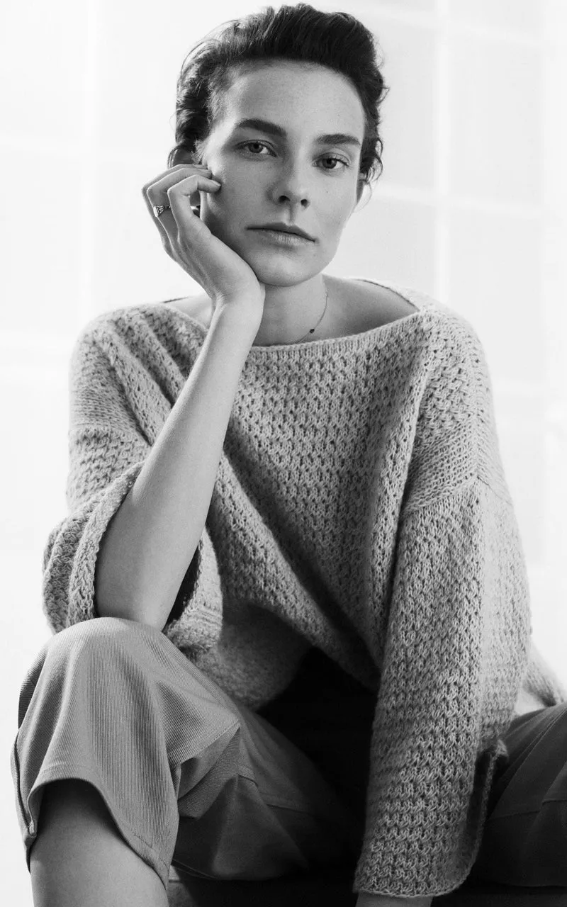 Weitgeschnittener Pullover - ECOPUNO - Strickpaket