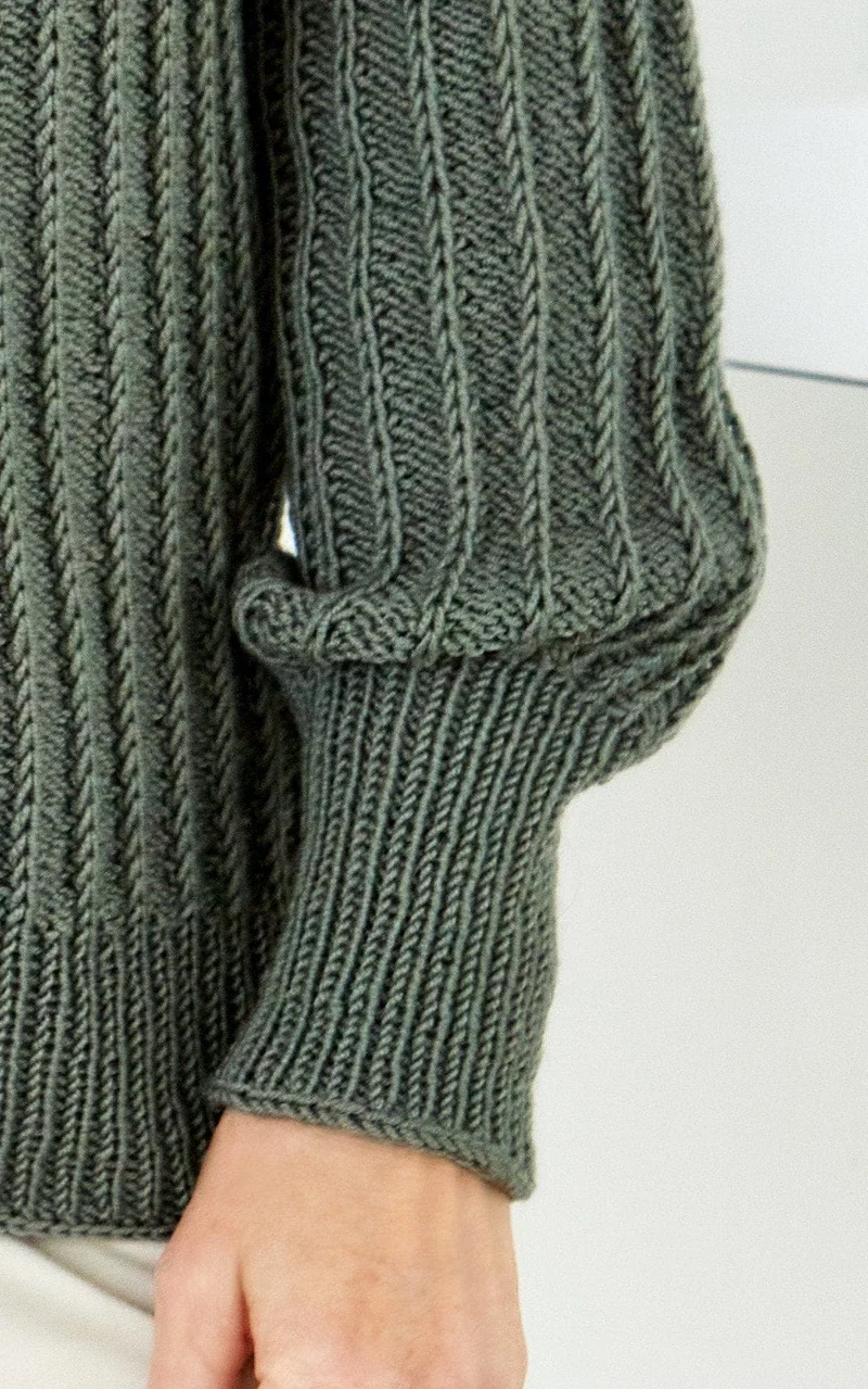 Rundpassenpullover - COOL WOOL - Strickpaket