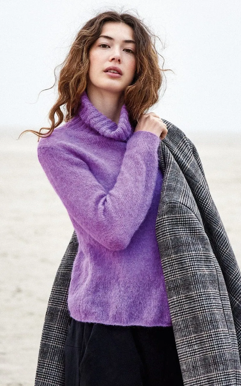 Rollkragenpullover - SETASURI - Strickset