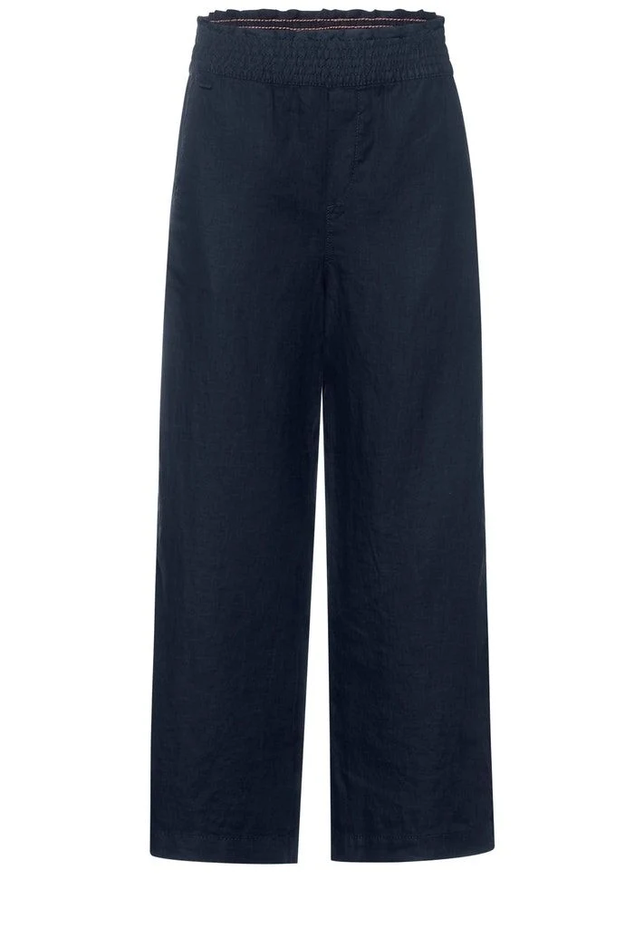 Loose Fit Leinenhose