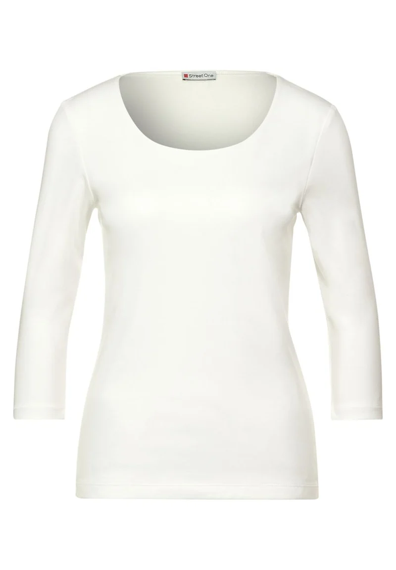 Shirt in Unifarbe