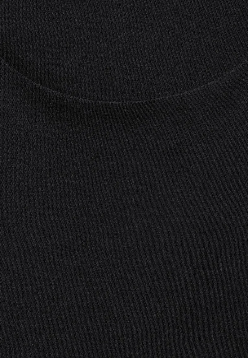 Shirt in Unifarbe