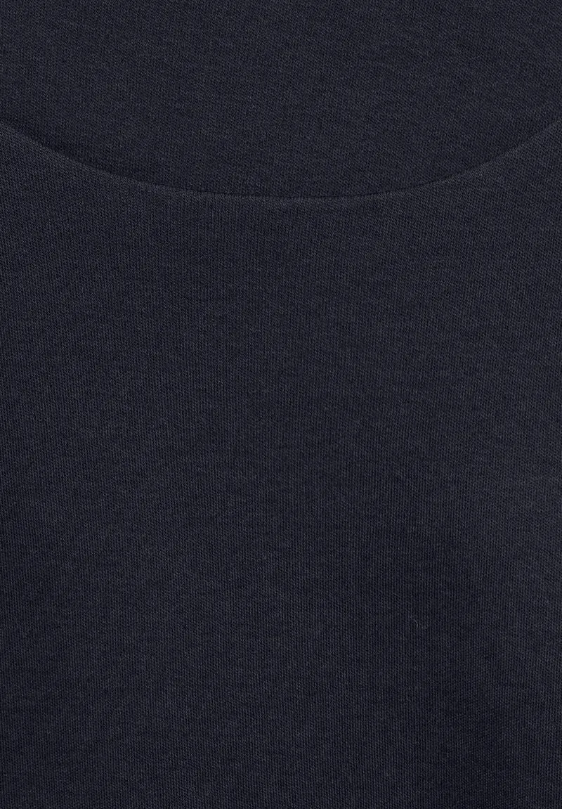Shirt in Unifarbe