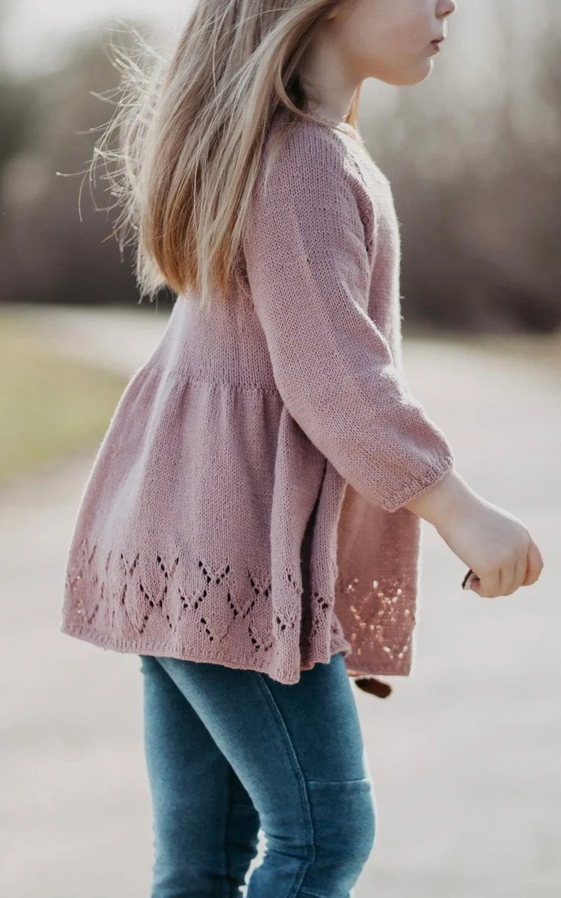 Enny Blus - COOL WOOL BABY - Strickset